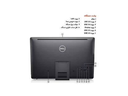 تصویر کامپیوتر همه کاره (ALL IN ONE تین کلاینت) DELLمدل WYSE 5470